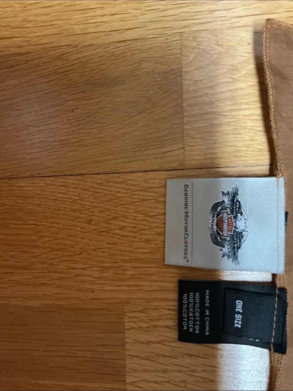 Harley-Davidson Black, Brown & Blue 110th Anniversary Bandana - Picture 2 of 4